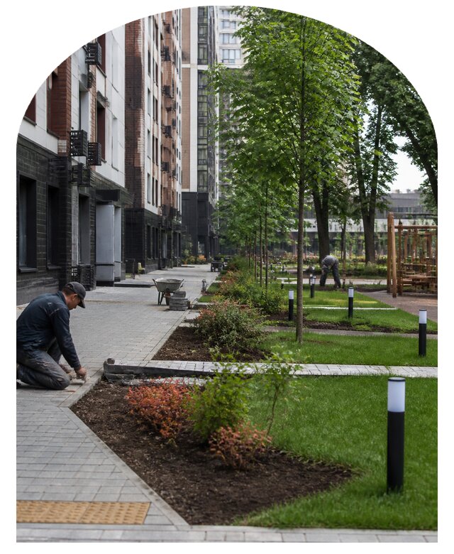 Благоустройство придомовой территории в Орле от 15186 р. | Метпроект-Орл